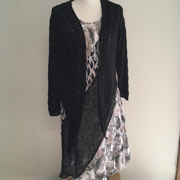 seventh avenue Dresses & Skirts - NEW Seventh Avenue 1x lined dress w/ knit jacket